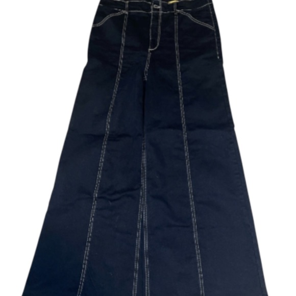 Maeve The Delaney Clean-Seamed High-Rise Wide-Leg Jeans (32waist) - Picture 2 of 5